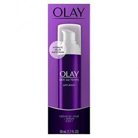 Olay Age Defying 2-In-1 Anti-Wrinkle Day Cream + Serum 1.7 Fl Oz by Olay Crème Jour et Nuit