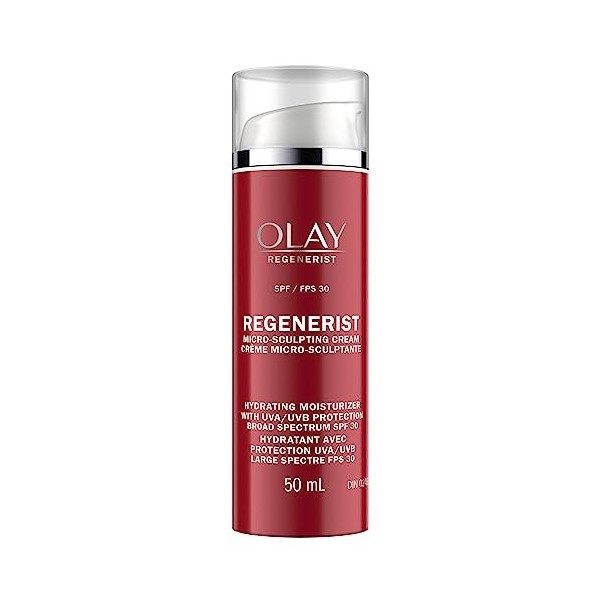 Olay Regenerist Micro-Sculpting Cream With Sunscreen Advanced Anti-Aging 50ml Packaging may Vary Crème Jour et Nuit