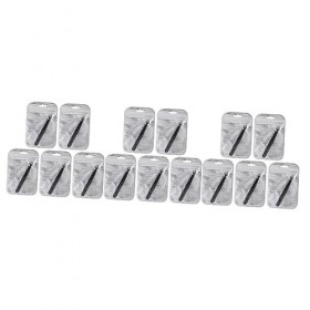 Pincettes dextension de cils de beauté, 10 pièces pince à sourcils filetée outils pour femmes outil de filetage pince à épil