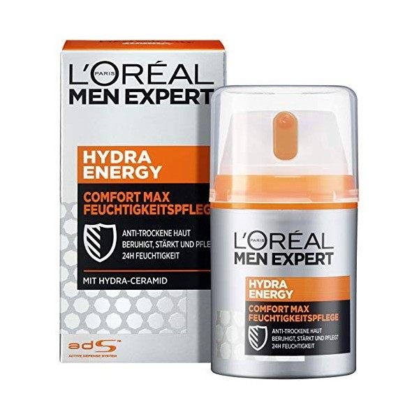 LOral Paris Men Expert "Hydra Energy" Hydra Energetic Intensive Moisturising Cream 50 ml Crème Jour et Nuit