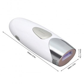 Machine à épiler 5 vitesses Point de congélation à 360 degrés Épilation légère pour bras arrière jambes Bikini Line pour femm