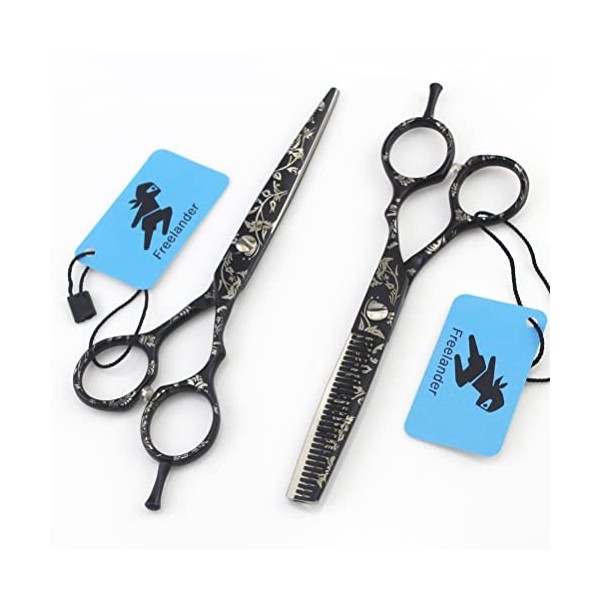 Kit de ciseaux pour animaux de compagnie, ensemble de ciseaux de coiffure professionnels de 15,2 cm, ciseaux de coupe de chev