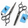 Kit de ciseaux pour animaux de compagnie, ensemble de ciseaux de coiffure professionnels de 15,2 cm, ciseaux de coupe de chev