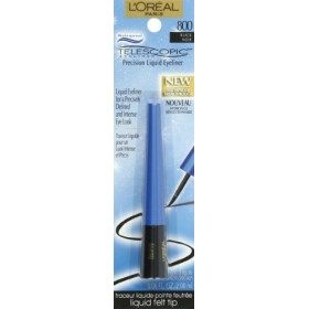 LOreal Paris Telescopic Precision Liquid Waterproof Eyeliner, Black, 0.06 Ounces by LOreal Paris Cosmetics