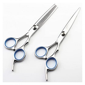 Ciseaux amincissants pour coiffeur de 6 pouces, ensemble de ciseaux de coupe de cheveux, tondeuse à cheveux, coiffeur couleu ...