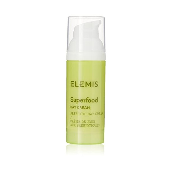 ELEMIS Crème de jour prébiotique aux superalimets pour reconstituer, hydrater et protéger, crème de visage pour un éclat radi...