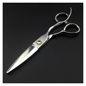 Ciseaux à feuilles de saule de 6 pouces, coupe de cheveux de maquillage, ciseaux de coupe de cheveux amincissants, ciseaux à ...