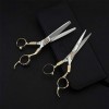 Couper Les Cheveux Ciseaux Professionnel Coiffure Salon De Coiffure Set Dents À Effiler Ciseaux Plat Ciseaux Texturizing Salo