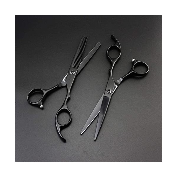 Ciseaux de coupe de cheveux professionnels à main, ciseaux de coiffure, Kit de ciseaux de coiffure, ciseaux amincissants droi