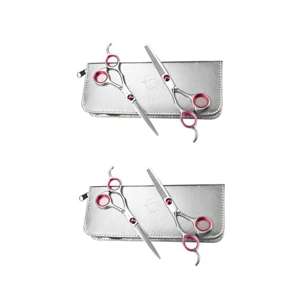 minkissy 3 Ensembles De Tondeuses De Barbier Professionnelles Tondeuses Professionnelles Pour Barbiers Ciseaux De Coiffure Ci