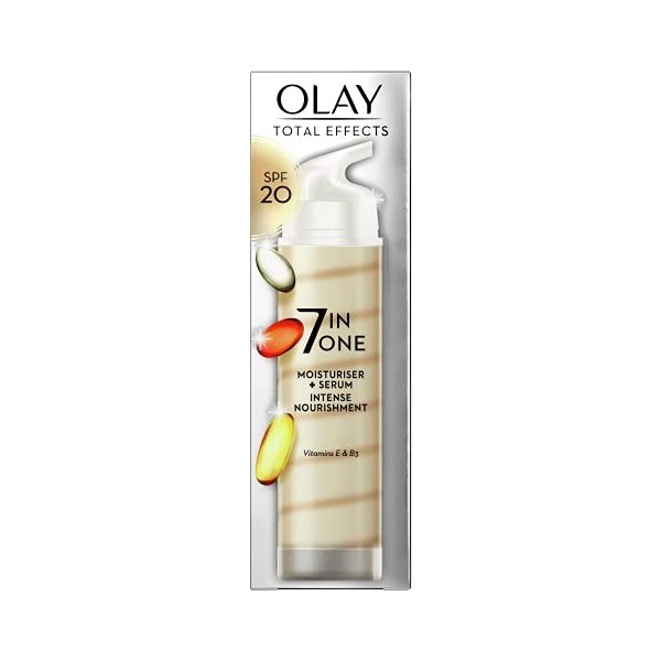 Olay Crème duo hydratante et sérum Total Effects 7 en 1 Crème Jour et Nuit