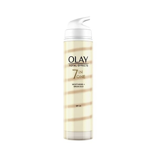 Olay Crème duo hydratante et sérum Total Effects 7 en 1 Crème Jour et Nuit