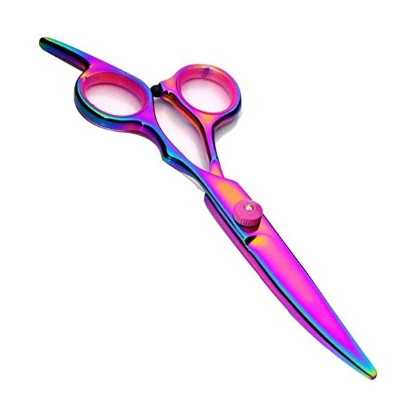 Ciseaux de coiffeur Ciseaux de coiffure Ensemble de ciseaux de coiffeur à la mode multicolore Ensemble doutils de beauté pou