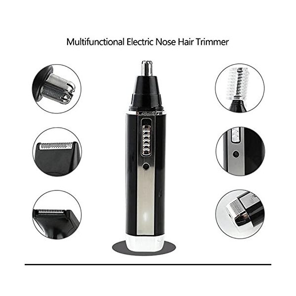 OUSIKA Nose Hair Trimmer 4 in 1 Electric Nose Hair Trimmer Rechargeable Eyebrow Razor Shaver Beard Trimmer Personal Skin Care