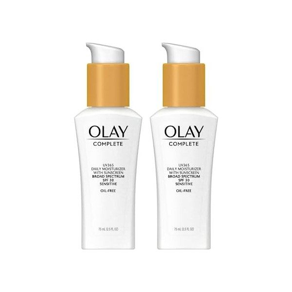 Olay Complete Daily Defense All Day Moisturizer With Sunscreen SPF30 Sensitive Skin, 2.5 fl. Oz. by Olay