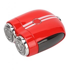 Tondeuse à Barbe électrique, Coupe-barbe Lavable, Moulage Sous Pression Portable avec Brosse de Nettoyage pour la Maison