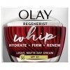 Olay Regenerist Whip Light as Air Crème hydratante anti-âge pour peaux plus fermes SPF30 Acide hyaluronique 50 ml Crème Jour ...