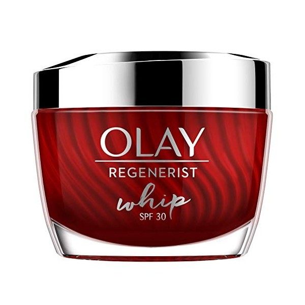 Olay Regenerist Whip Light as Air Crème hydratante anti-âge pour peaux plus fermes SPF30 Acide hyaluronique 50 ml