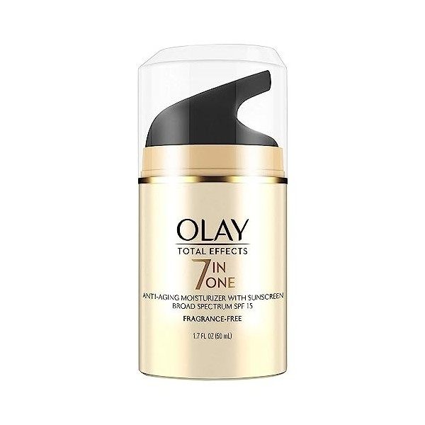 Olay Total Effects 7 en 1 Anti-Age UV Crème Hydratante SPF 15 Crème Jour et Nuit