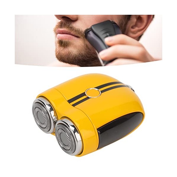 Tondeuse à Barbe sans Fil pour Homme Tondeuse à Moustache Professionnelle étanche et Rechargeable Tondeuse à Barbe Humide et 