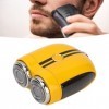 Tondeuse à Barbe sans Fil pour Homme Tondeuse à Moustache Professionnelle étanche et Rechargeable Tondeuse à Barbe Humide et 