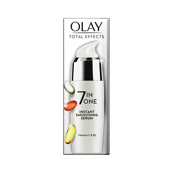 Total Effects de Olay 7-en-1 Serum Anti-age 50ml Crème Jour et Nuit