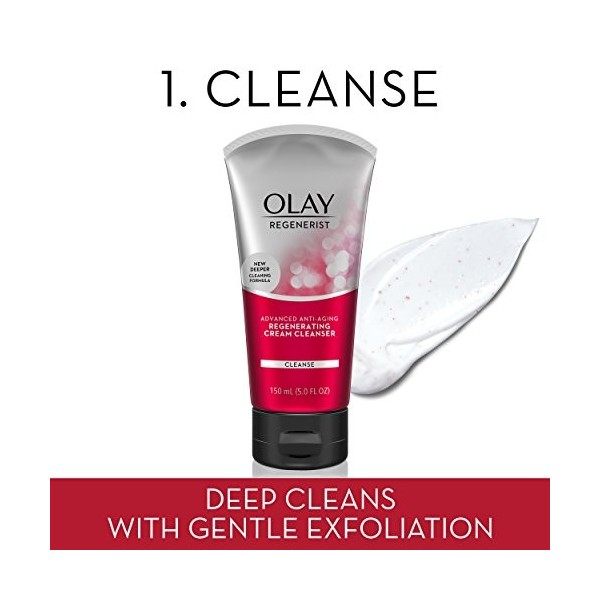 Olay Anti-Aging Skincare Kit with Regenerist Cleanser, Moisturizer & Eye Cream