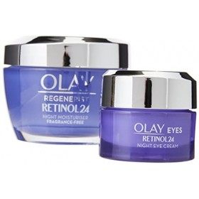 Olay Regenerist Favourites Set crème hydratante visage et crème contour des yeux au rétinol et à la vitamine B3 Crème Jour et...