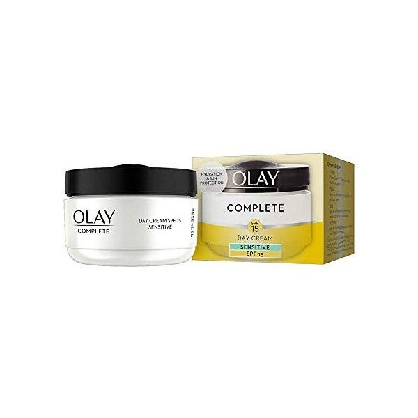 Olay Essentials Complete Care Daily UV Cream Sensitive SPF 15-50ml Crème Jour et Nuit