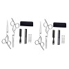 LALAFINA 3 Ensembles 7 Pièces Tondeuses Professionnelles Pour Barbiers Outils De Coiffure Outils Ménagers Kit De Ciseaux De C