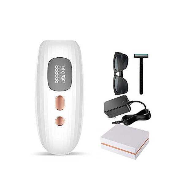 JUCHENG Clignote Portable IPL 5 Mode sous Les Bras épilateur Laser indolore Corps Entier photoépilateur pour Les Femmes épila