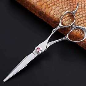 JINJIA Ciseaux Haircut Barber Ciseaux Set avec 17,5 cm, dent cut6inch