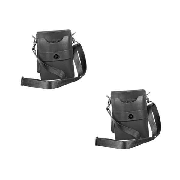 FOMIYES 3 Pièces Ciseaux Fanny Pack Cheveux Ciseaux Pochette Titulaire Brassards En Cuir Ciseaux De Coiffeur Étui Coiffeur Ci