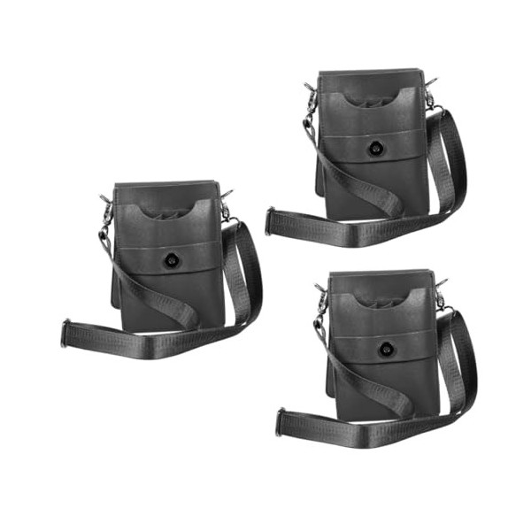 FOMIYES 3 Pièces Ciseaux Fanny Pack Cheveux Ciseaux Pochette Titulaire Brassards En Cuir Ciseaux De Coiffeur Étui Coiffeur Ci