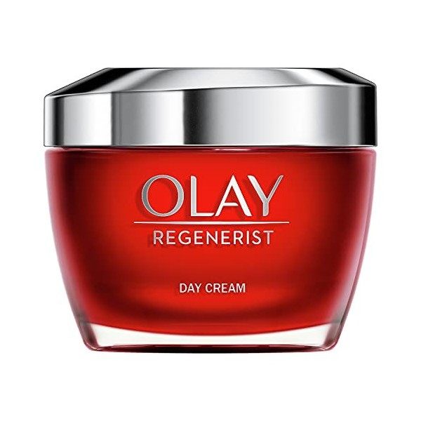 Olay Regenerist Crème de jour pour femme Hydrate intensément et raffermit la peau visible, crème de jour avec peptides amino ...