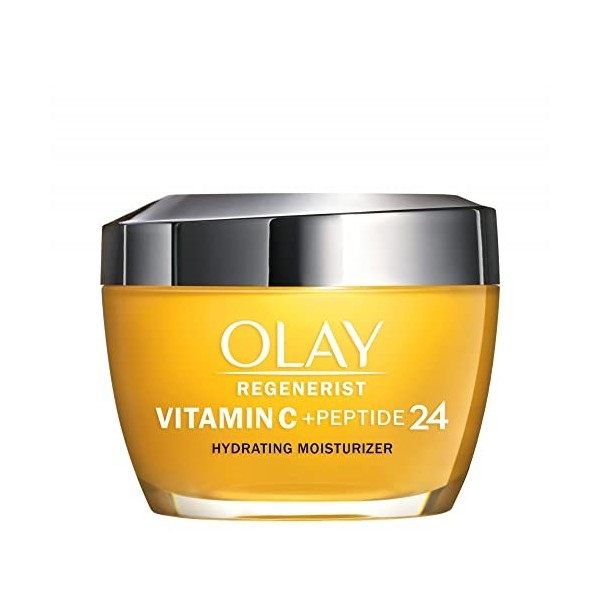 Olay Vitamin C + AHA24 Gel de jour pour le visage avec vitamine C, AHA et niacinamide pour un teint lumineux et uniforme 50 m...