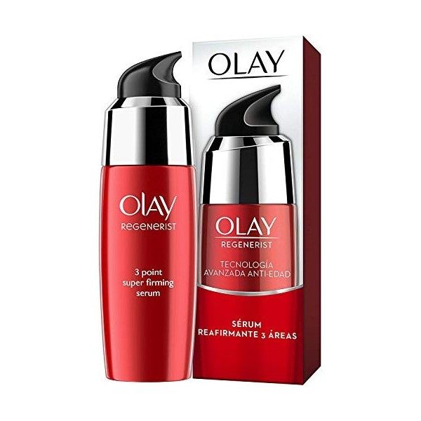 Olay Regenerist 3 Áreas Sérum Anti-Edad Reafirmante Ultraligero, da Firmeza y Reduce el Aspecto de las Arrugas - 50 ml Crème ...