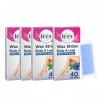 Veet Lot de 40 bandes de cire pour peaux sensibles