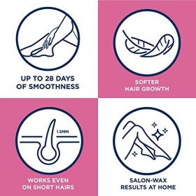 Veet Lot de 40 bandes de cire pour peaux sensibles