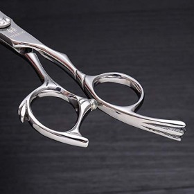 Outils de coupe des cheveux Cisaillement plat en acier inoxydable de coiffeur professionnel de coiffure de 6 pouces pour femm...