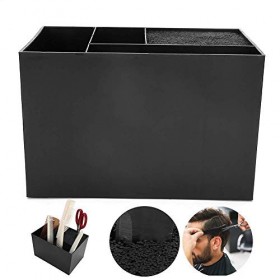 QZH Salon de Coiffure Coiffeur Ciseaux Peignes boîte de Rangement Organisateur Outil de Coiffure Supports de Support