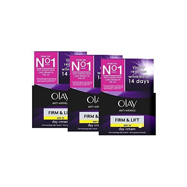 Olay Anti-Wrinkle Firm & Lift Day Cream SPF 15 50ml by Olay Crème Jour et Nuit