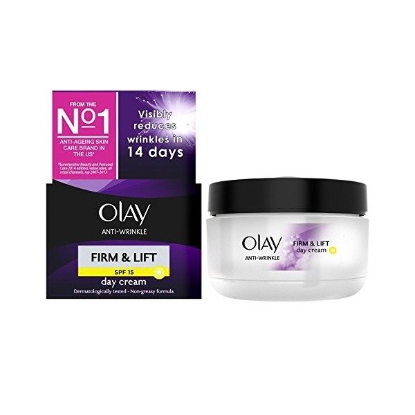 Olay Anti-Wrinkle Firm & Lift Day Cream SPF 15 50ml by Olay