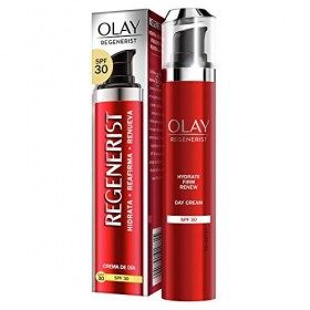 Olay Regenerist Crema Facial De Día Con SPF 30, Fórmula Con Vitamina B3 Y Niacinamida, 24 H De Hidratación, 50 ml Crème Jour ...