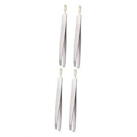 Pincettes dextension de cils de beauté, 6 pièces pinces à cils pour faux cils pinces pointues outils professionnels pinces à