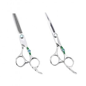 Ciseaux de coupe de cheveux, 15,2 cm en acier inoxydable japonais 440C pour salon de coiffure, barbier