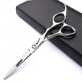 KOAIEZ Ensembles De Ciseaux De Coupe De Cheveux Professionnels De 6,0 Pouces, Procédés Inoxydables Multifonctionnels Kit De C