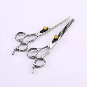 Kit de ciseaux pour animaux de compagnie, kit de ciseaux de coupe de cheveux de 15,2 cm, ensemble de ciseaux de coiffure prof