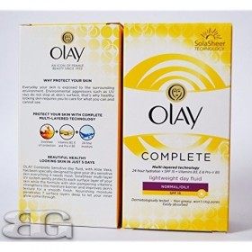 Olay SPF15 Complete Lightweight 3-in-1 Moisturiser Day Fluid Sensitive, 100 ml by Olay Crème Jour et Nuit