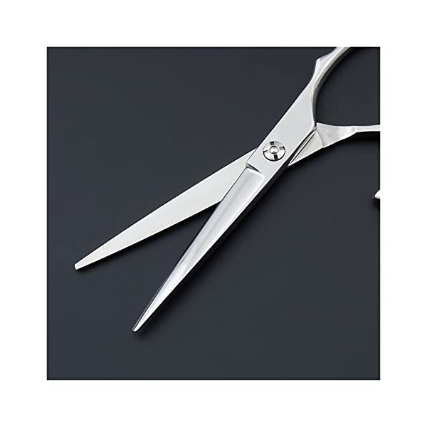 Ciseaux de coupe professionnels de 6 pouces, ciseaux amincissants, coupe de cheveux, style de coiffure, ciseaux volants rotat